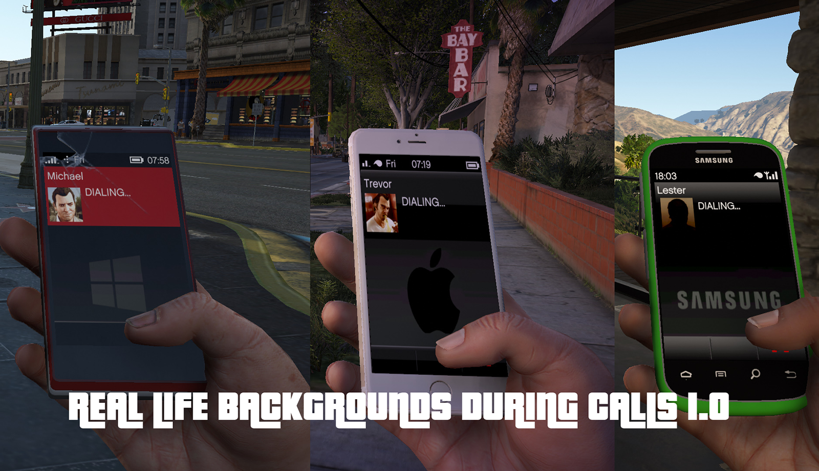 GTA V mod lets you control virtual phone with app