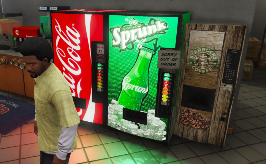 Real Life Vending Machines Hd Gta5 Mods Com