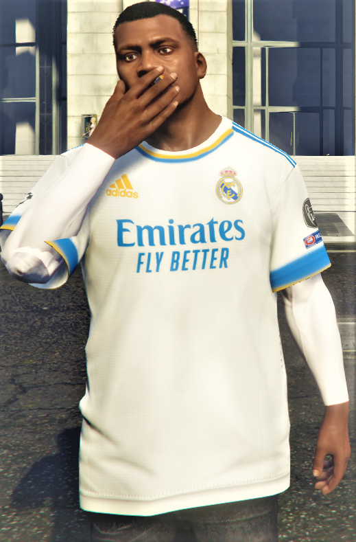 Real Madrid Shirt 2021 2022 Vini JR Franklin GTA5 Mods Com