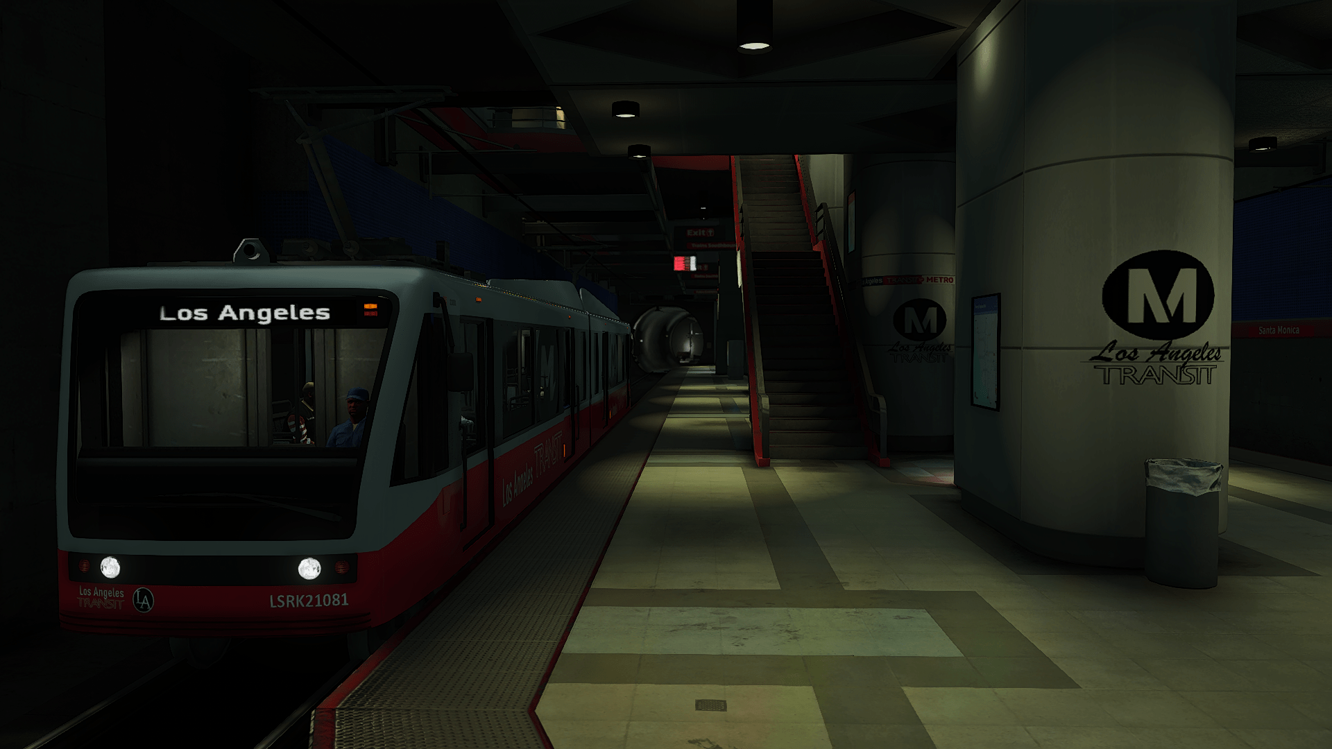 Metro train gta 5 фото 3