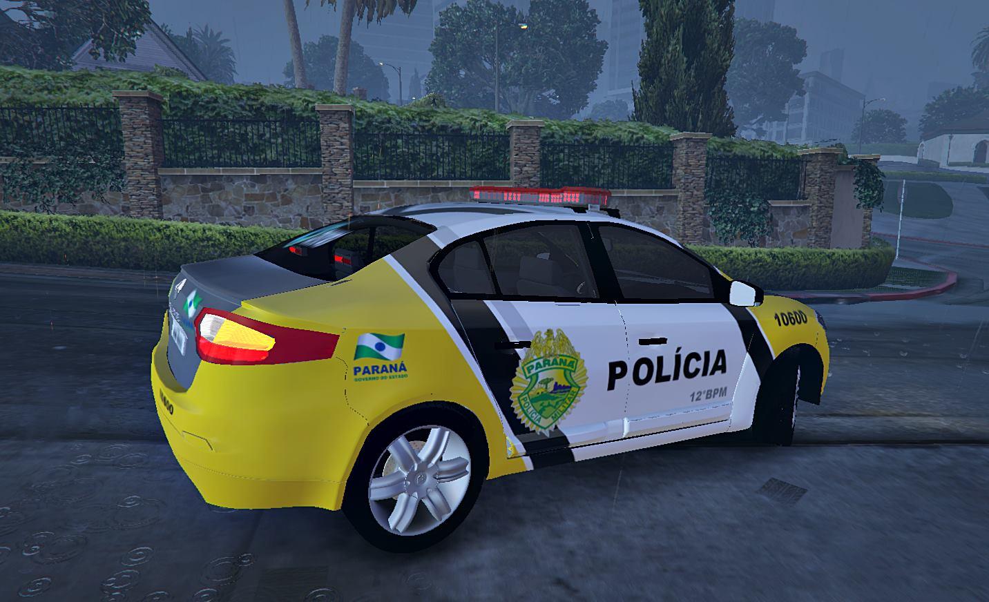 GTA V : MOD POLICIA LSPDFR, BLITZ em Primeira pessoa com Renault Logan  PMSP