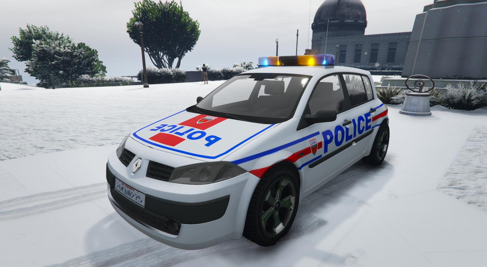 Renault Mégane 2 Police Nationale - GTA5-Mods.com