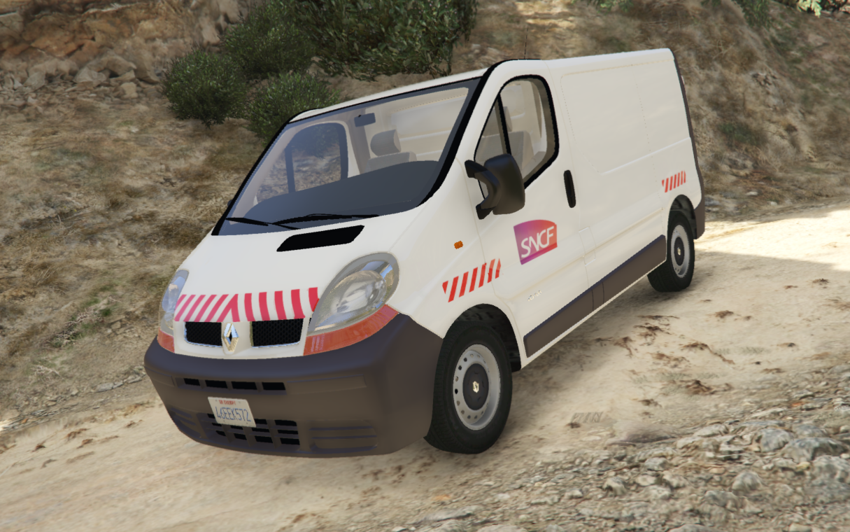 Renault Trafic SNCF Paintjob - GTA5-Mods.com