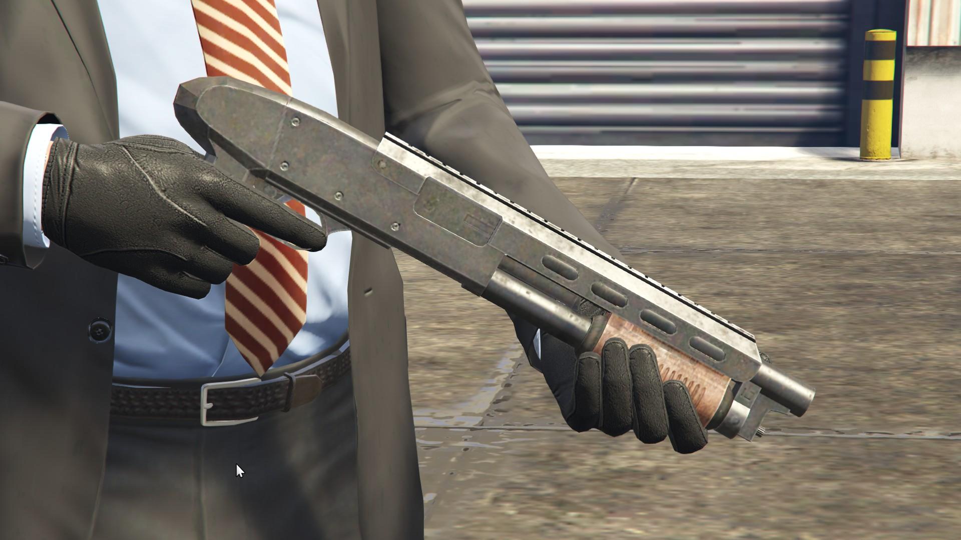 Heavy shotgun gta 5 замена фото 20