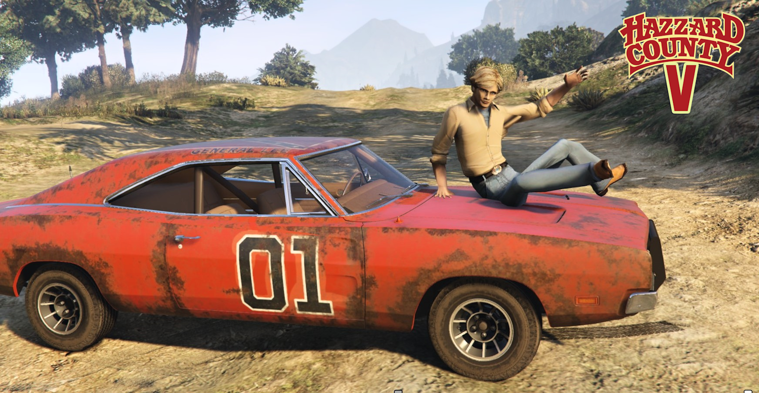 Rusty/Barnfind General lee Livery for OhiOcinu's 69 Charger - GTA5-Mods.com