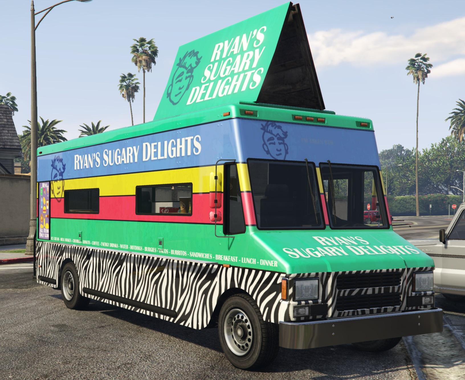 Taco van gta 5 замена фото 60