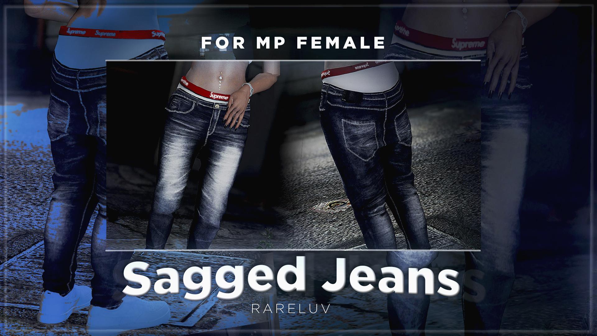 Sagged Jeans For MP Female 