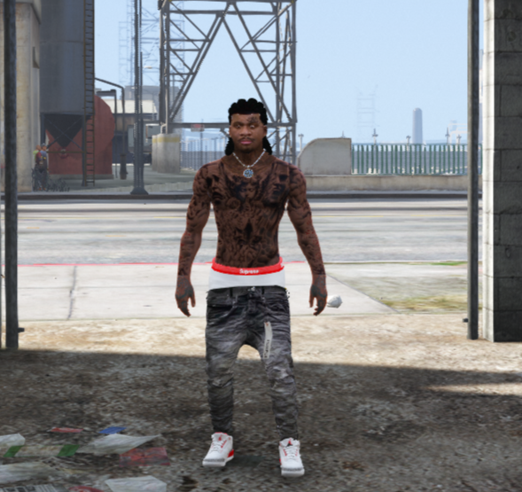 Sagged Jeans Pack for Franklin - GTA5-Mods.com