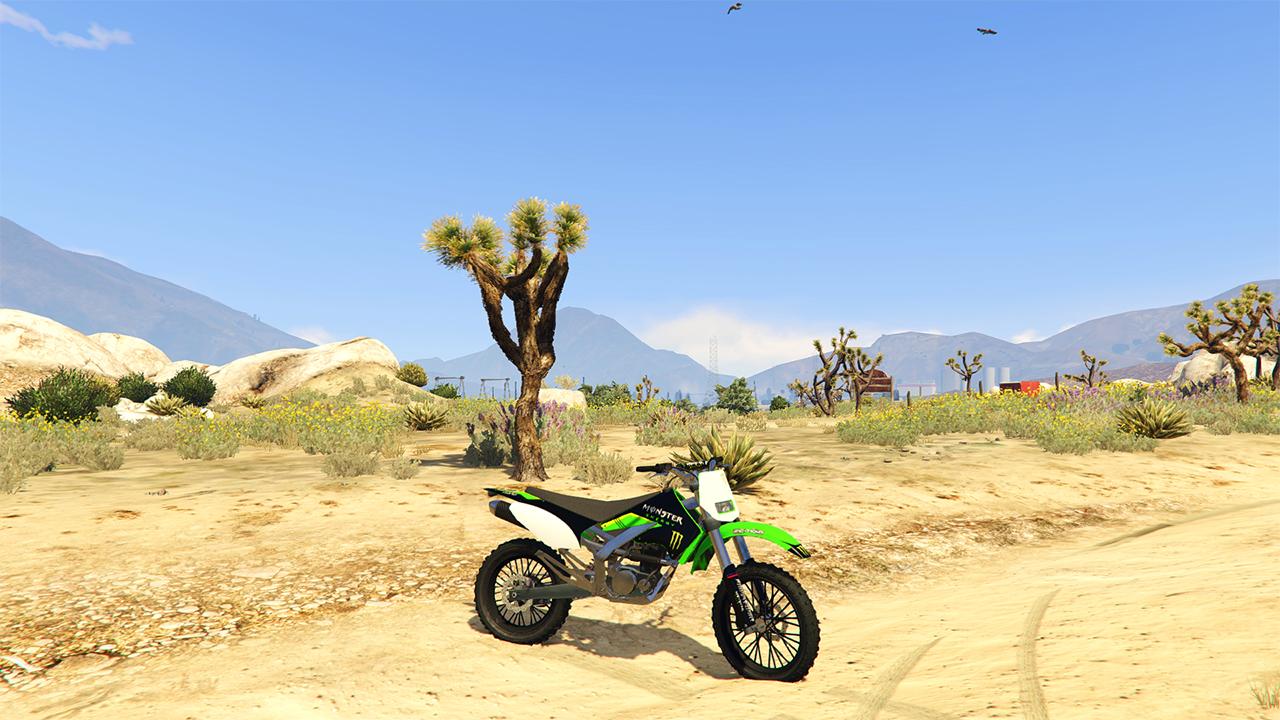 Sanchez Monster Energy Paintjob - GTA5-Mods.com