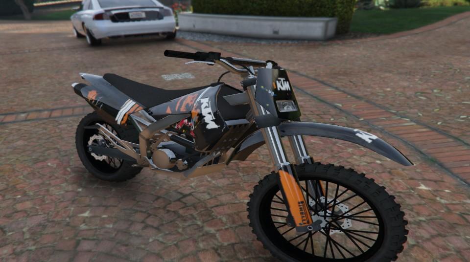 Sanchez2 Texture (KTM Black edition) - GTA5-Mods.com