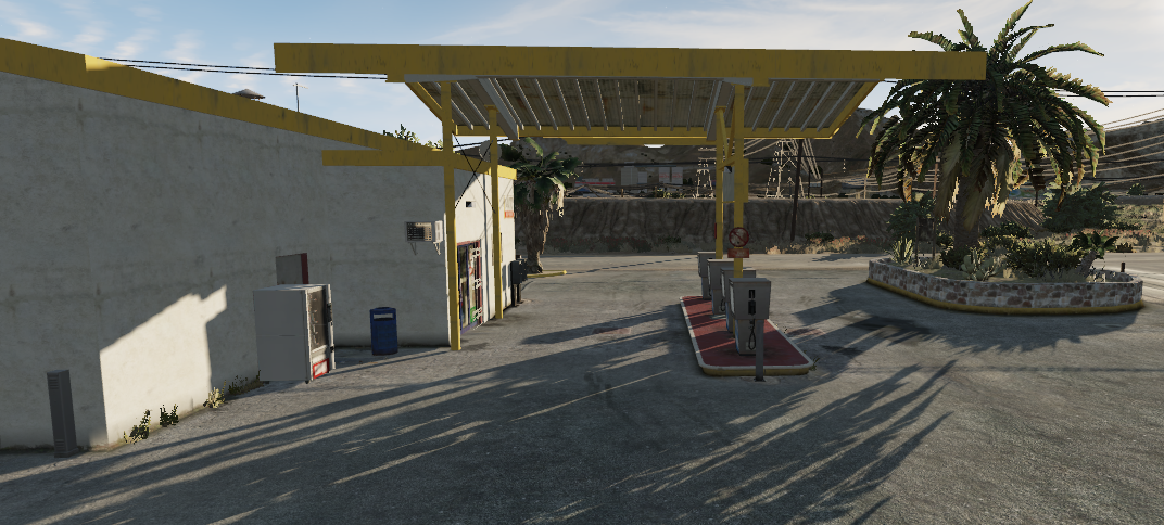 Sandy Shores gas station SP Replace / FiveM - GTA5-Mods.com