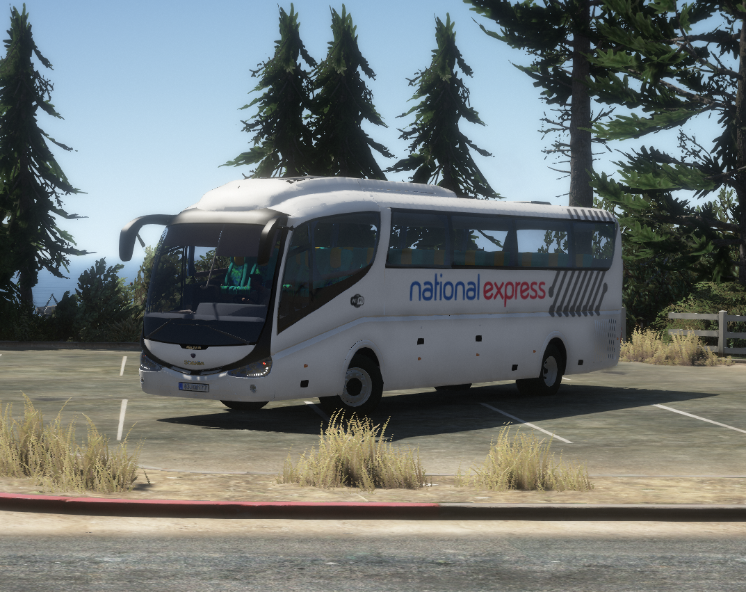 Scania irizar national express paintjob 