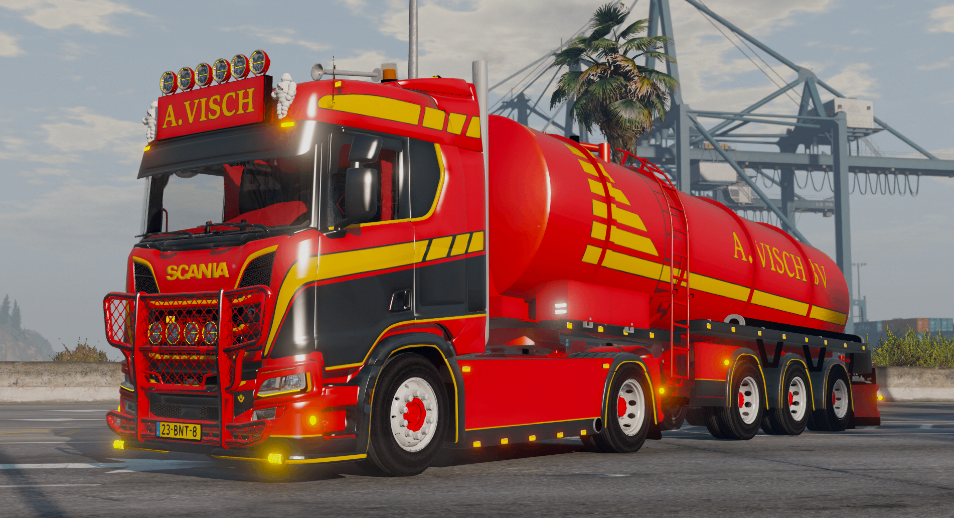 Scania R650 A.Visch - GTA5-Mods.com