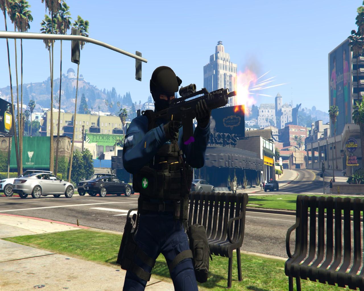 Gta 5 swat uniform фото 109