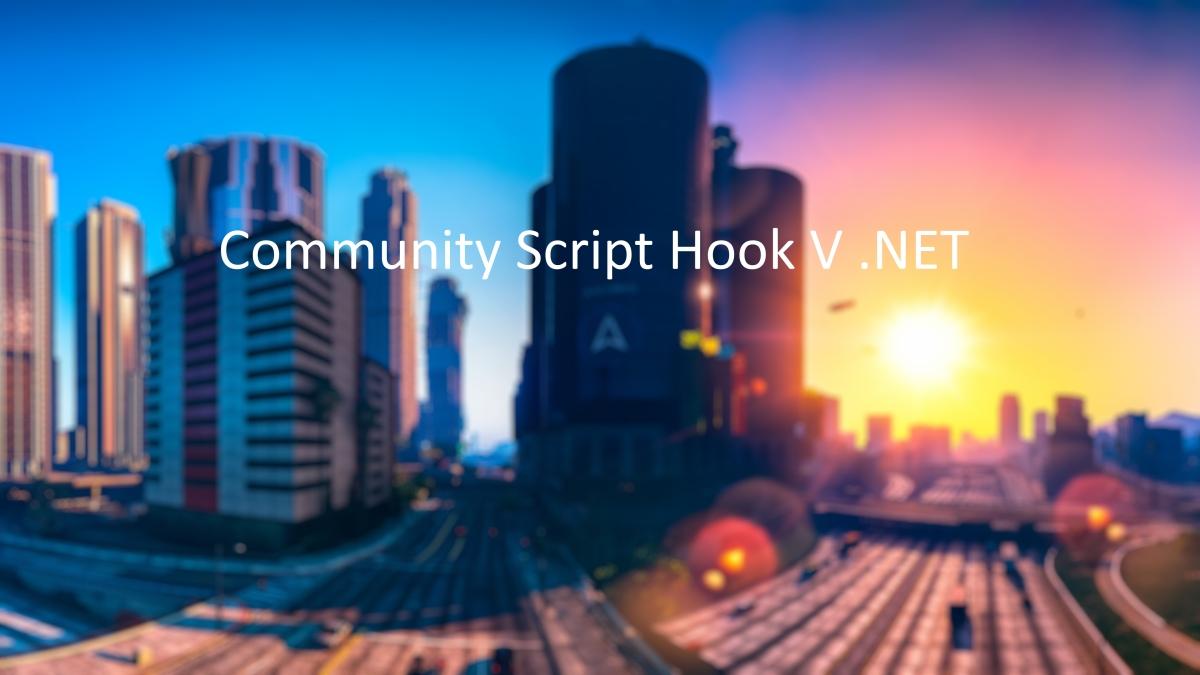how to install script hook v .net
