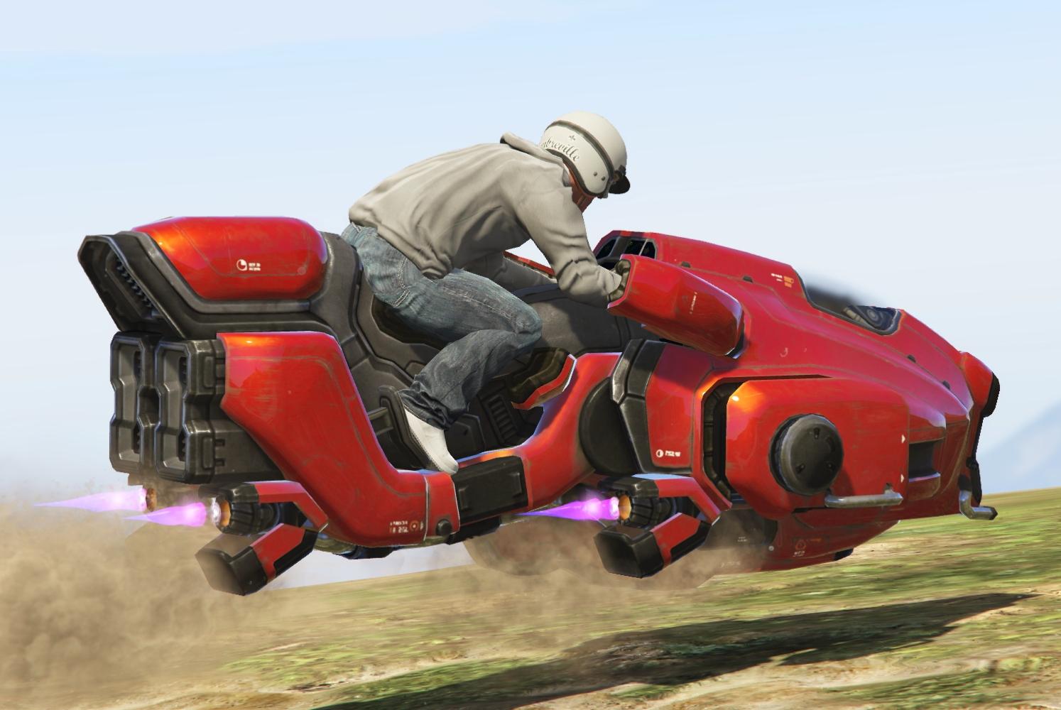 Sci-Fi Hover Bike [Add-On / Replace Test | Livery] - GTA5-Mods.com