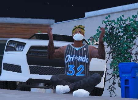 Shaquille O'Neal Orlando Magic Jersey for Franklin - GTA5-Mods.com