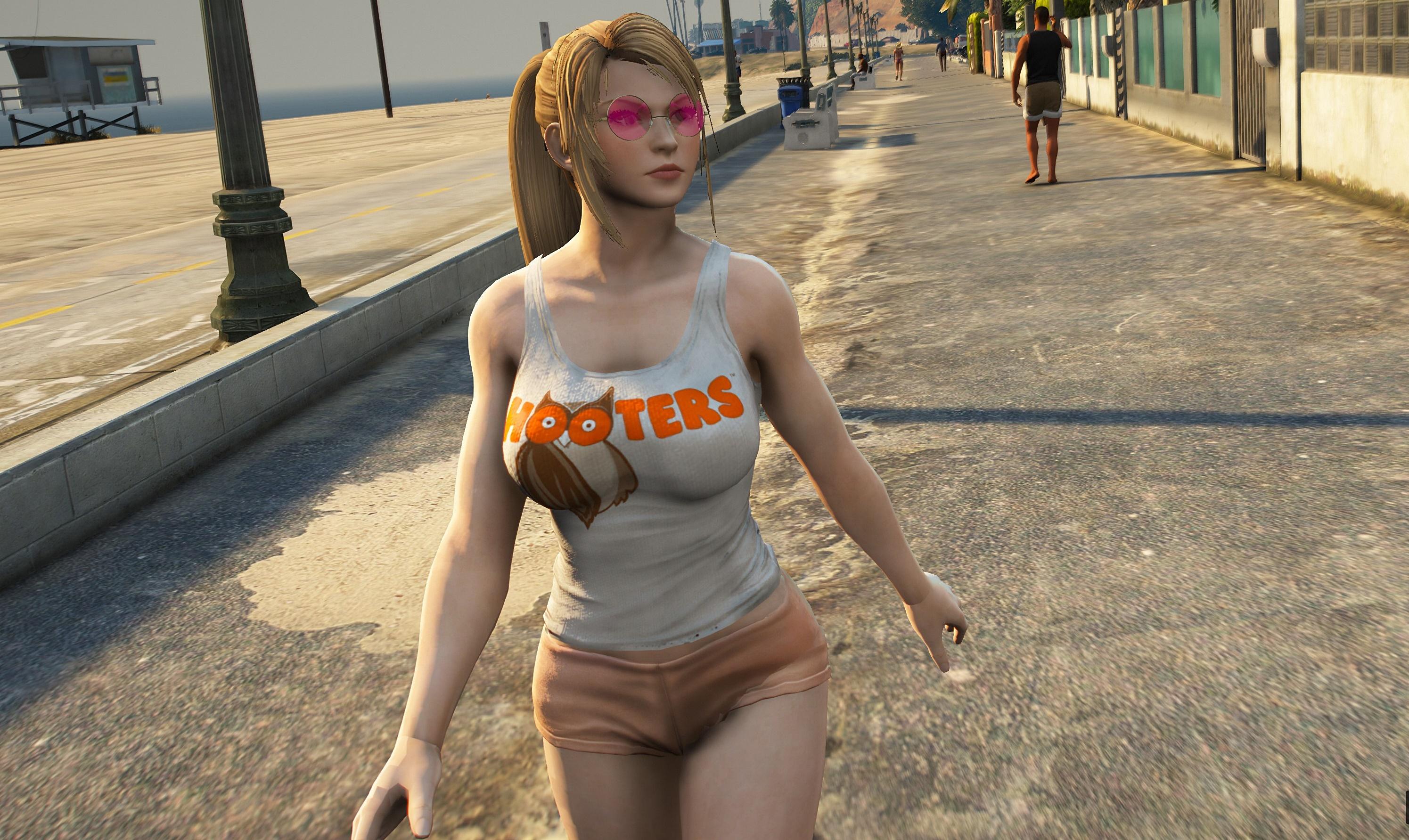 this mod to use PEDS as Add-Ons: https://www.gta5-mods.com/scripts/addonped...