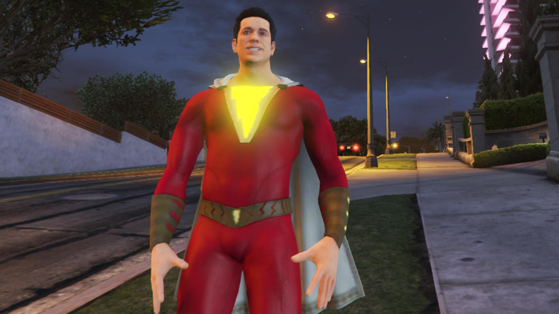 Shazam! (Movie version) [Emissive Add-On Ped] - GTA5-Mods.com