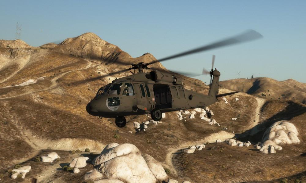 Sikorsky Mh 60s Knighthawk Us Army Texture Gta5