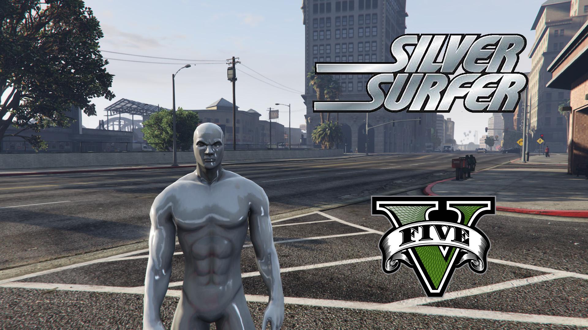 Silver Surfer [Add-on Ped] - GTA5-Mods.com