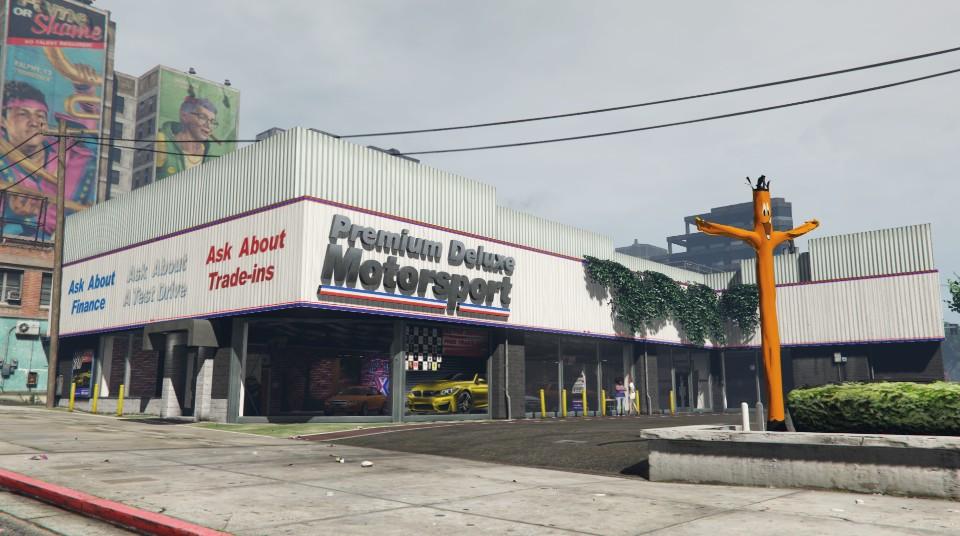 Gta 5 Car Dealership Map