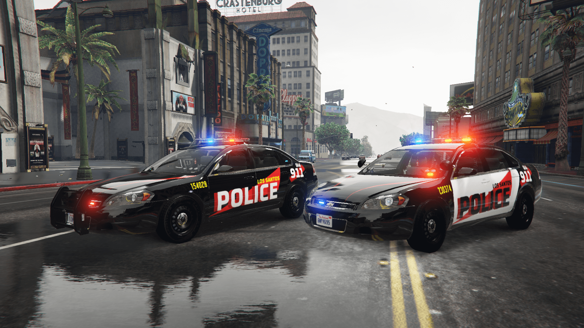 Chevrolet impala police gta 5 фото 111