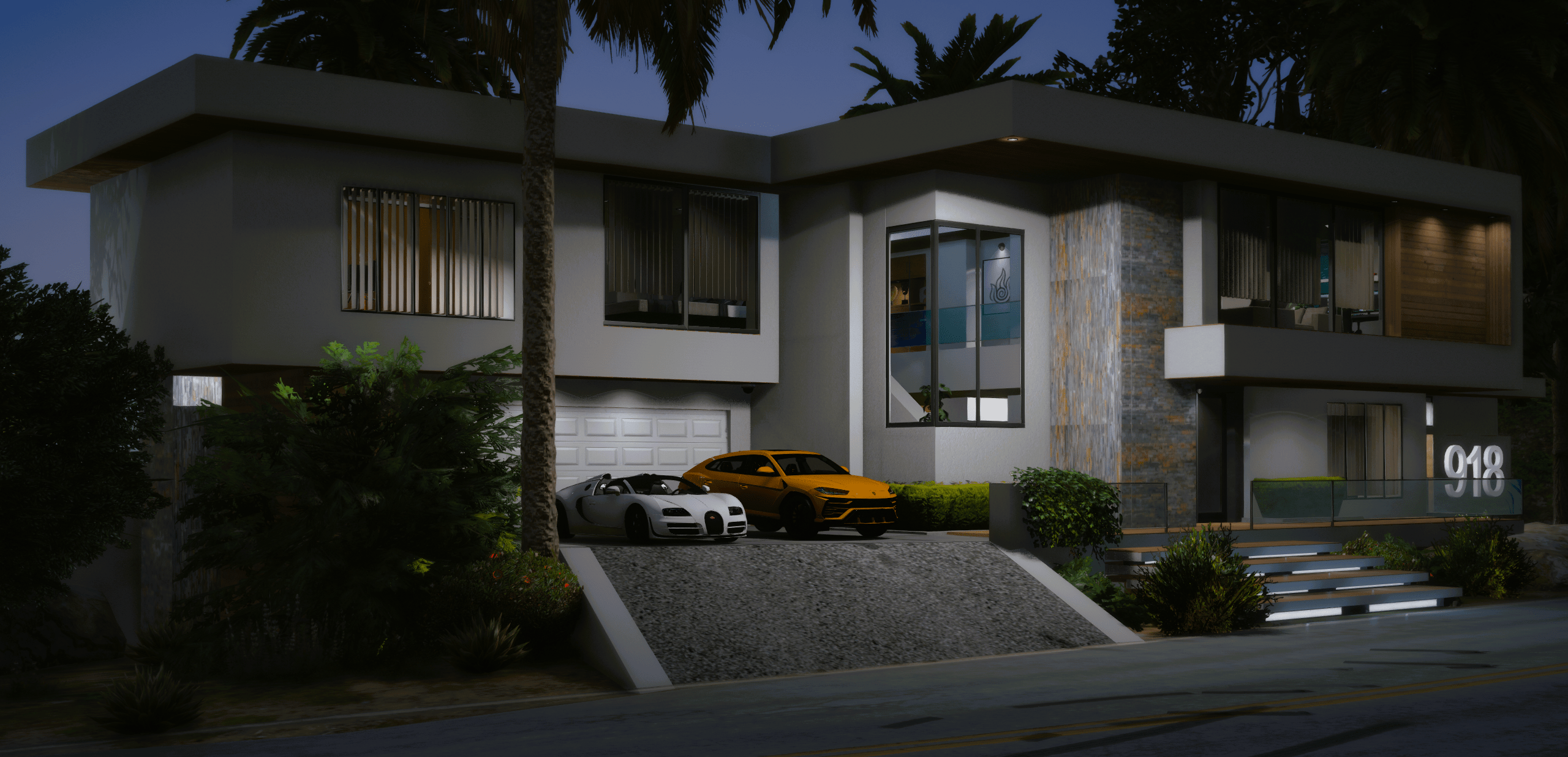 Simple Modern House [YMAP] - GTA5-Mods.com