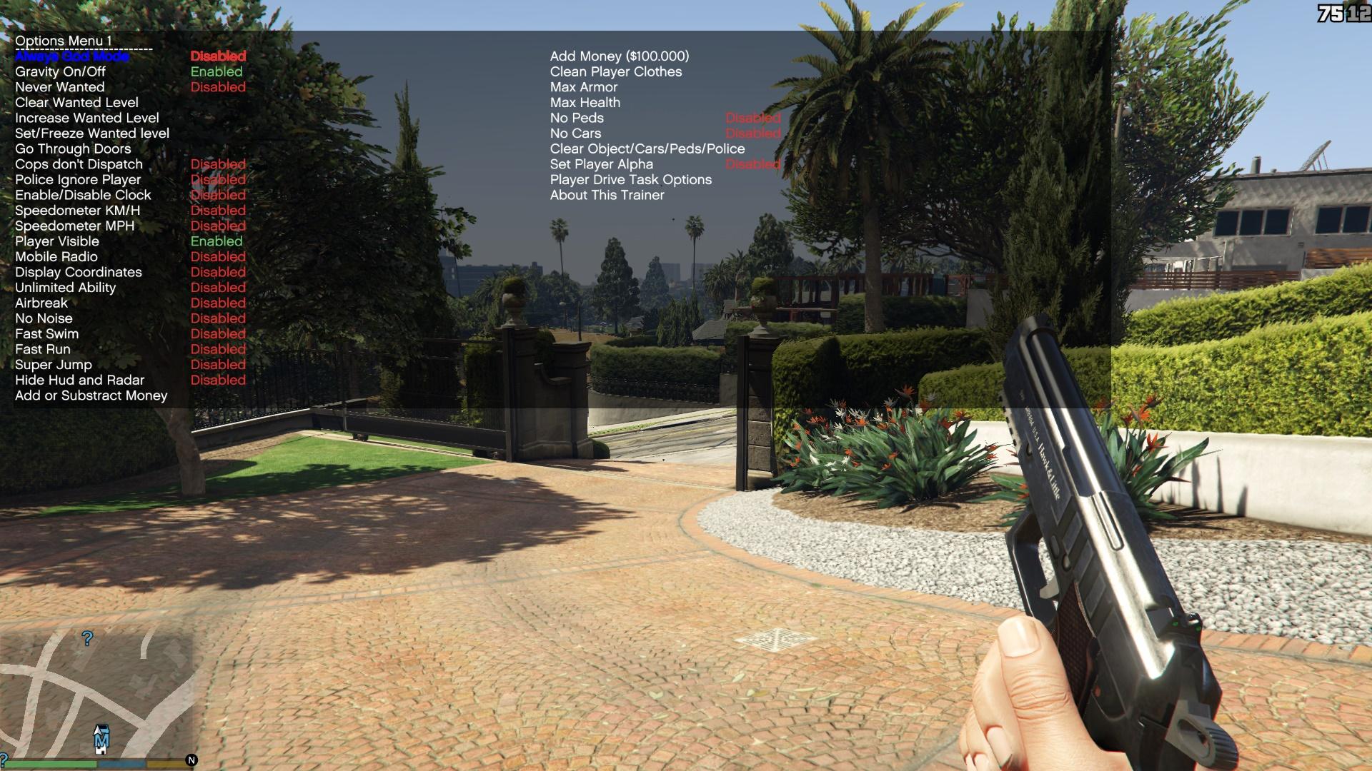 Download Mod menu / In-game trainer for GTA 3
