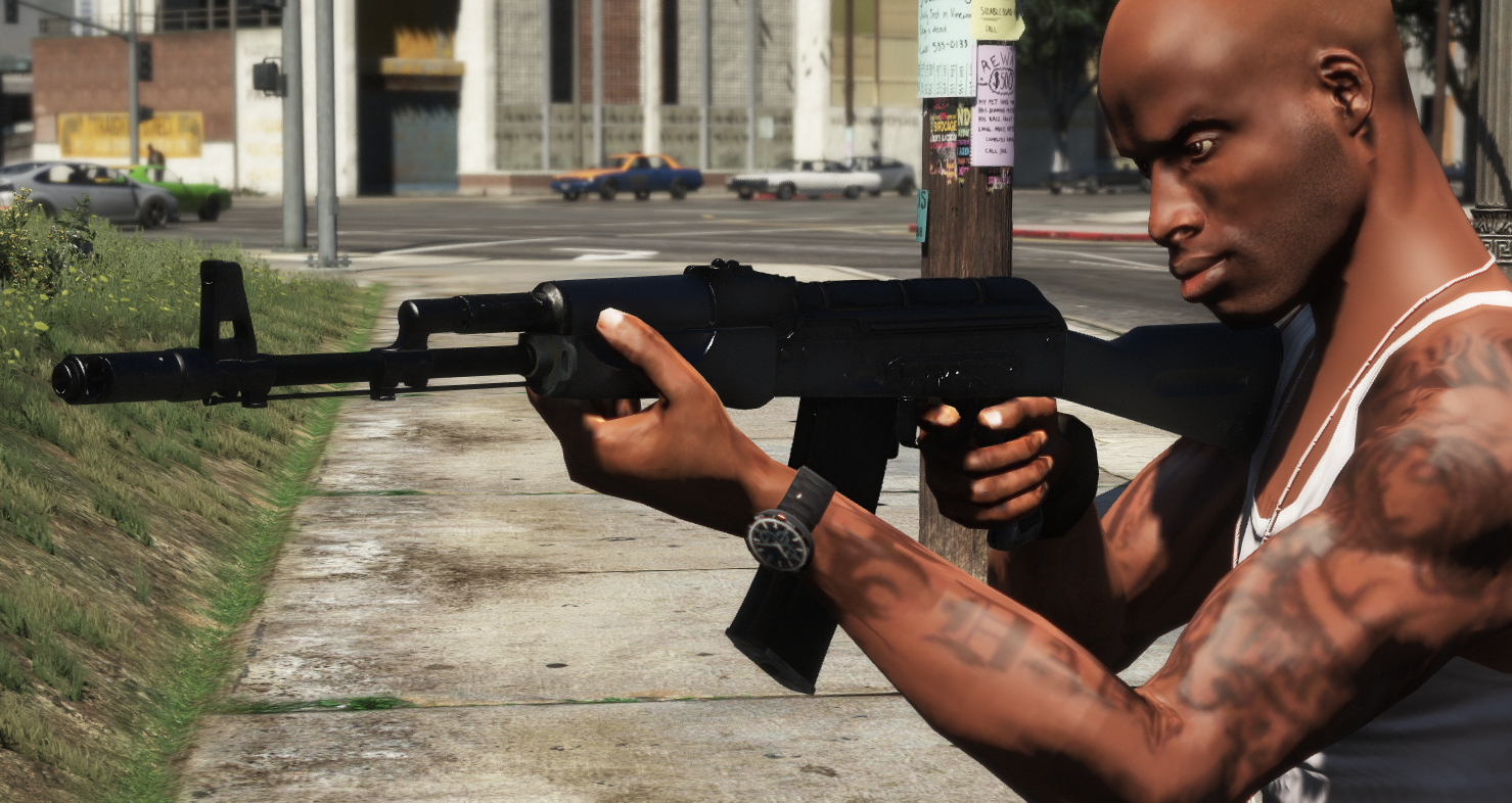 Skin For Viktormor S Ak 74 Gta5 Mods Com