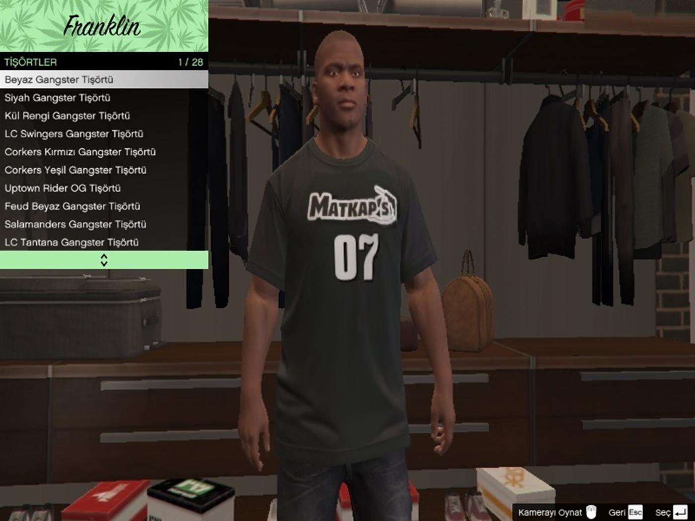 Matkap's T-Shirt for Franklin - GTA5-Mods.com