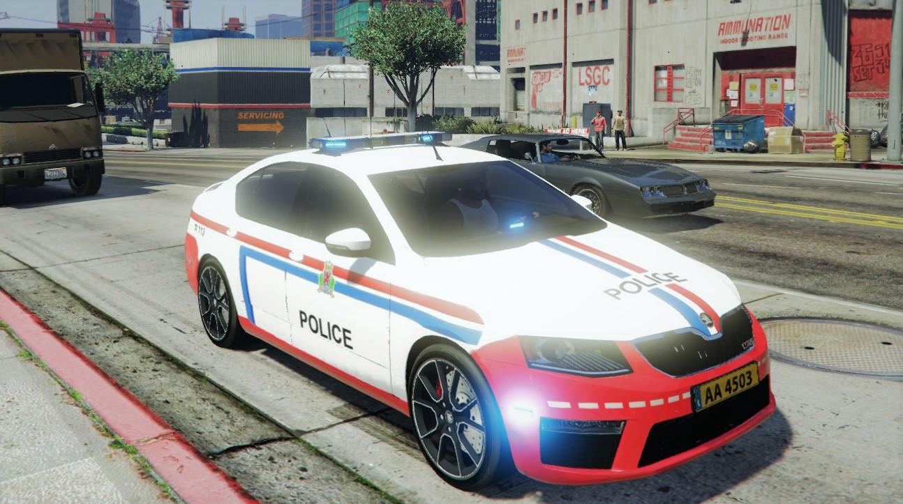 Skoda Octivia - Police grand ducale du Luxembourg - GTA5-Mods.com