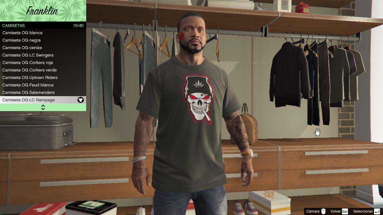 Skull T-Shirt/ Camiseta De Esqueleto - GTA5-Mods.com