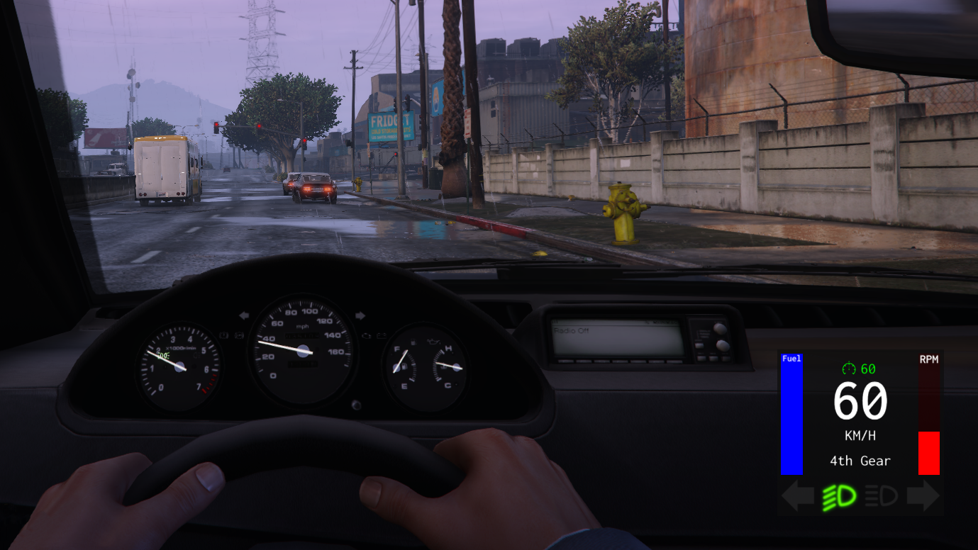realistic driving gta 5