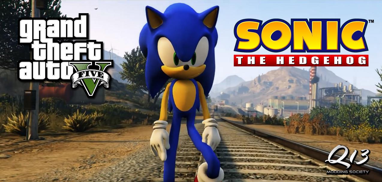 sonic skin for gta s