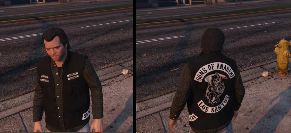 Sons of Anarchy Jacket for Michael - GTA5-Mods.com