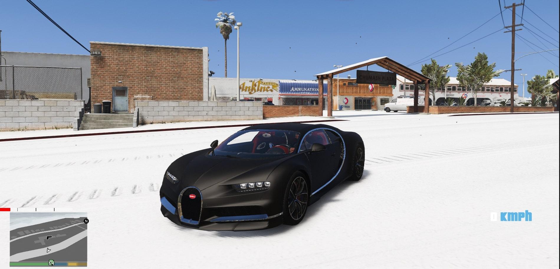 Bugatti chiron gta 5 фото 48