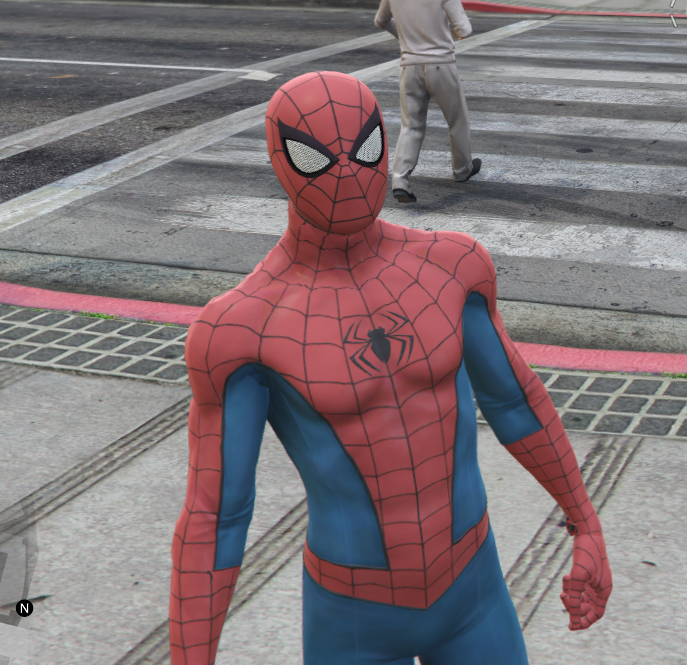 grave stof høg Spider-Man PS4 Classic Suit - GTA5-Mods.com