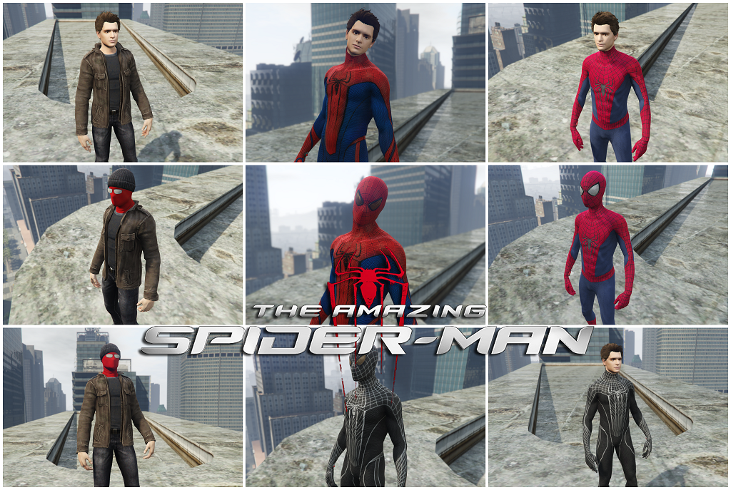 The Amazing Spider-Man 2 GFX Mod VS Normal