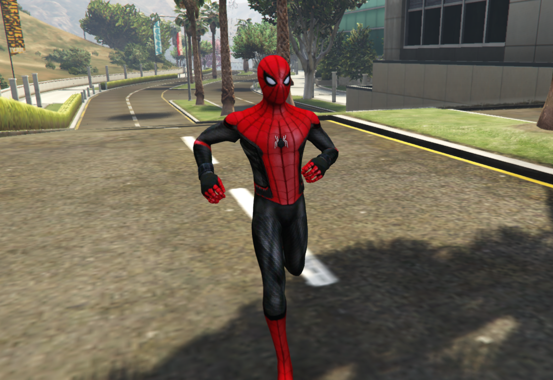 Gta spider man mod. GTA 5 человек паук. Человек паук из ГТА 5. ГТА новый человек-паук. Спайдермен в ГТА 5.