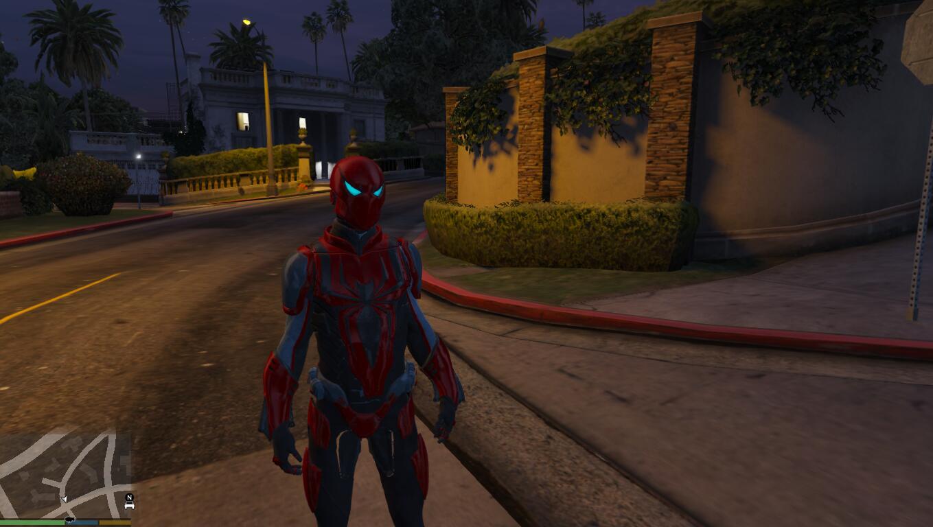 Spiderman PS4 - MK Armor III - GTA5-Mods.com