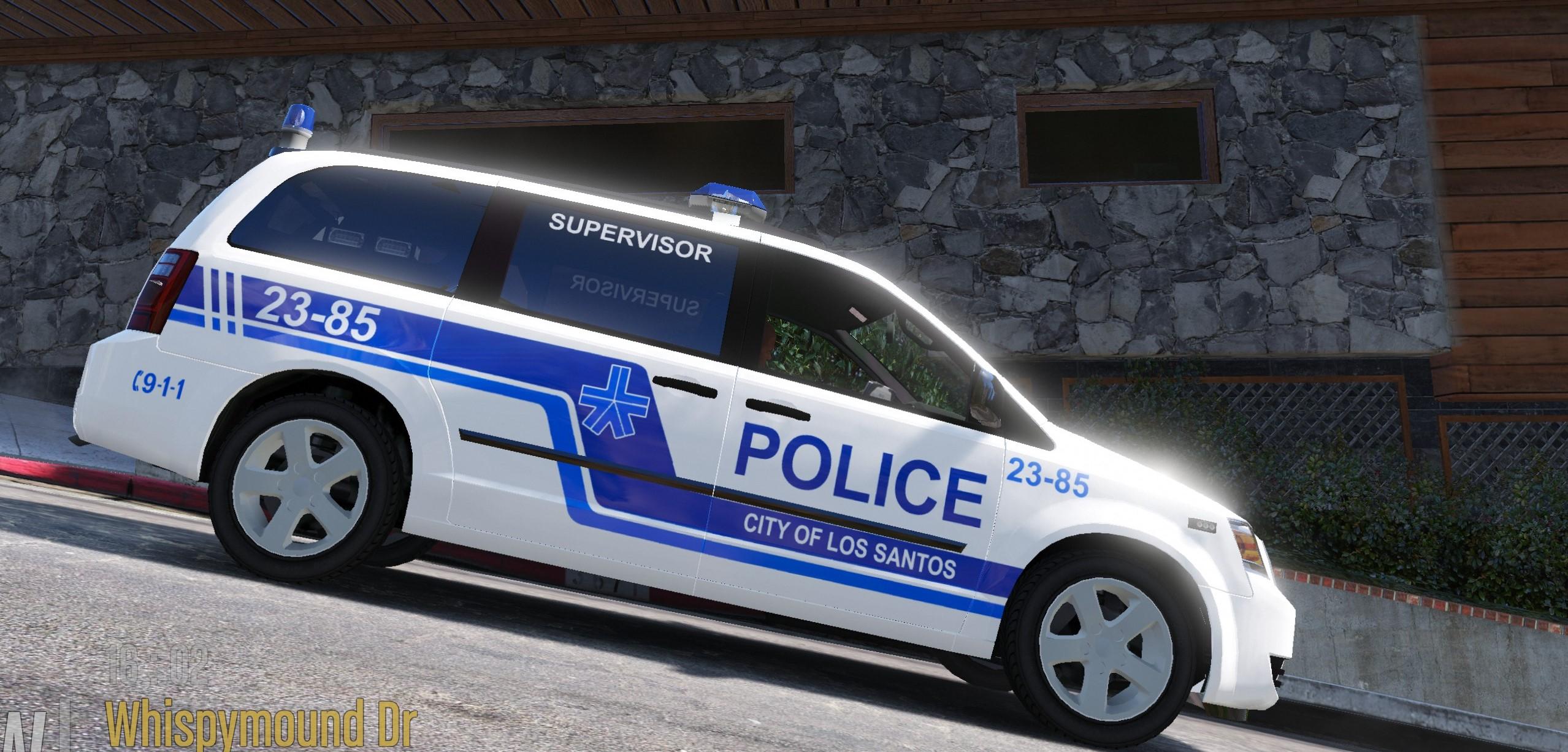 SPVM-Based LSPD Dodge Caravan MX 7000 - GTA5-Mods.com