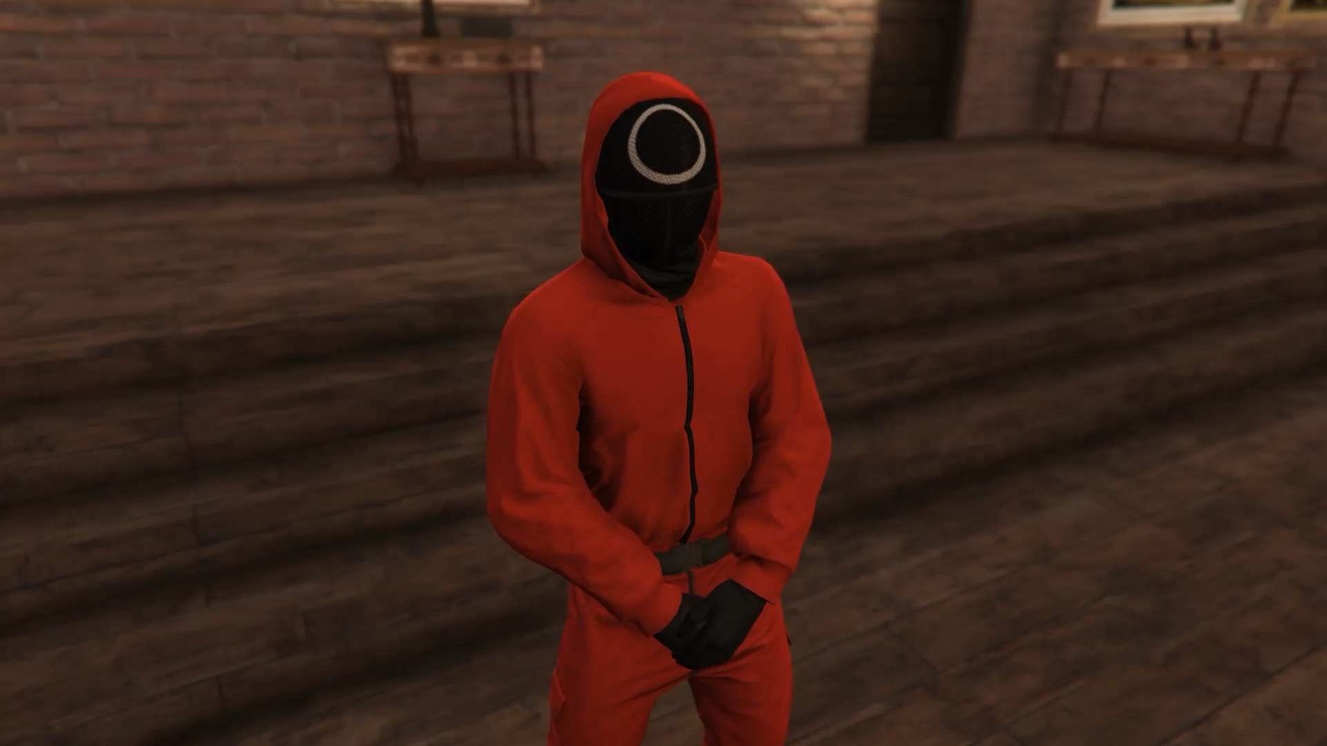 Squid Game Guard Outfit For Mp Male Gta5 Mods Com