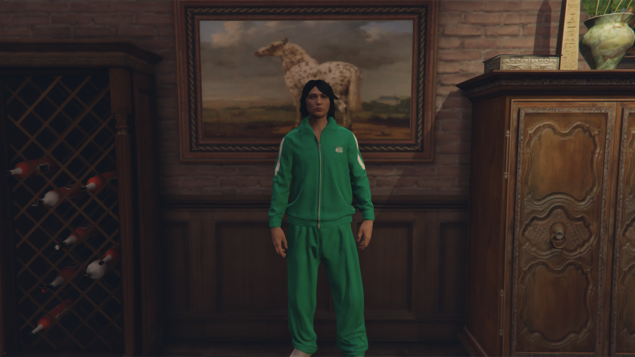 Adult Squid Game Player 456 Track Suit