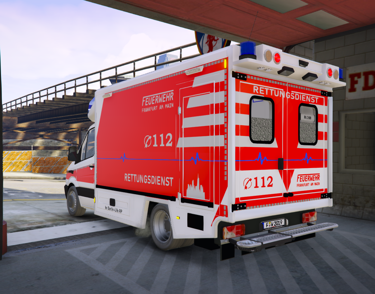 Fahrtec Feuerwehr Frankfurt am Main Paintjob - GTA5-Mods.com