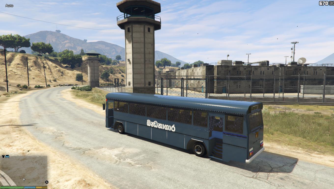 Prison bus gta 5 замена