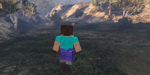 Steve from Minecraft [Add-On] - GTA5-Mods.com