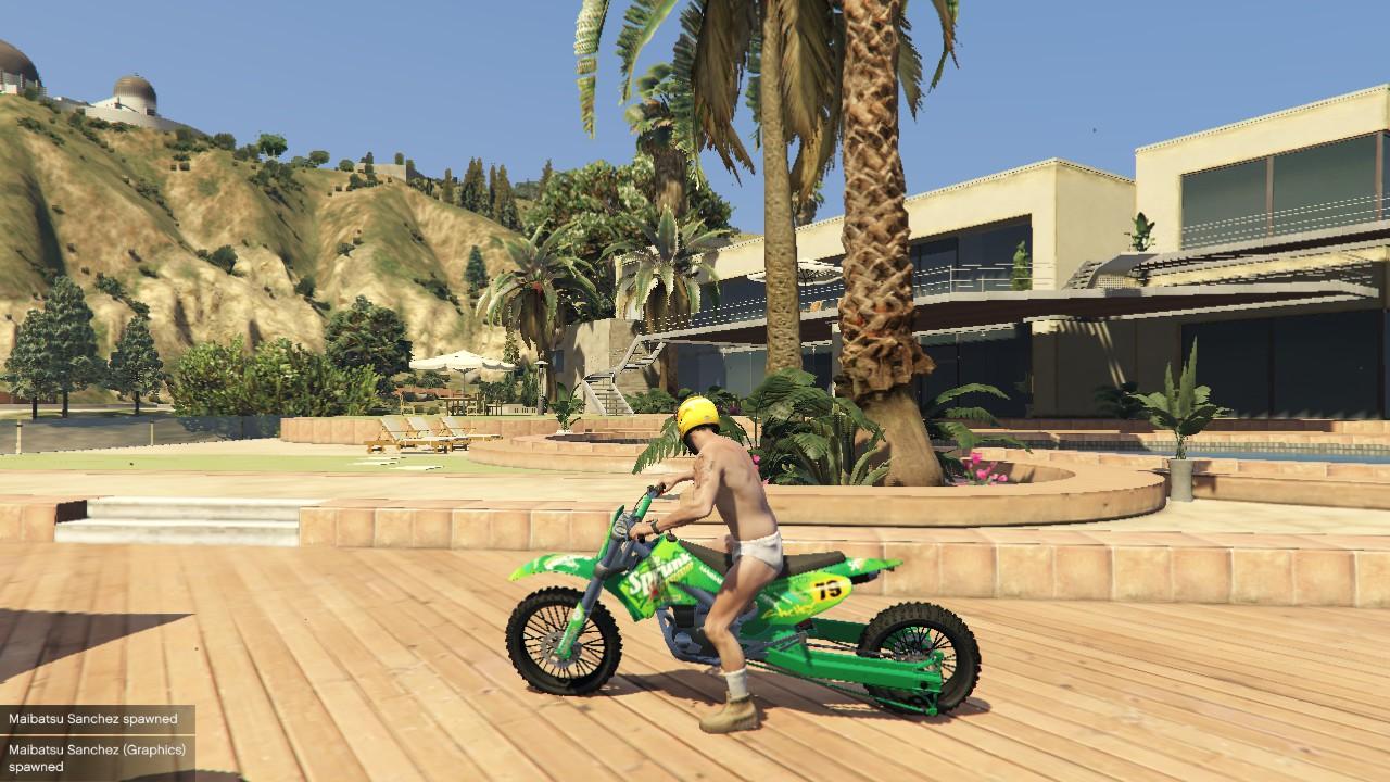 gta5 online job fahrrad gegen lkw