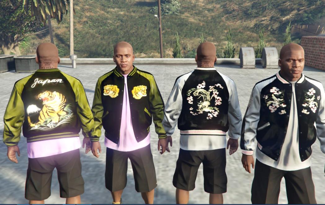 Sukajan Jacket - Gta5-mods.com