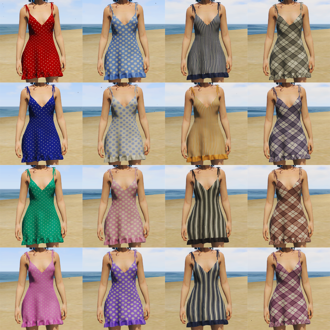 dress-cute 19 textures for MP Female 